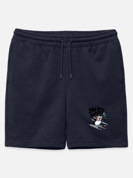Ski You Later - Mens' Premium Organic Sweatshorts - navy