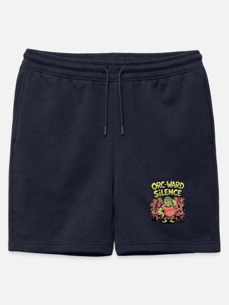 Orc-ward Silence - Mens' Premium Organic Sweatshorts - navy