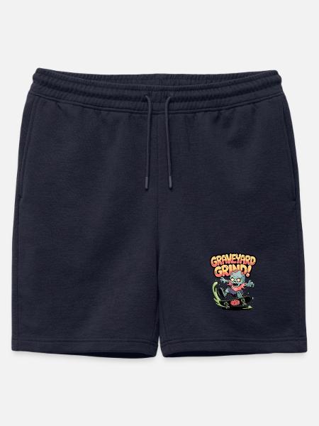 Friedhofs-Grind! - Männer Premium Organic Sweatshorts - Navy