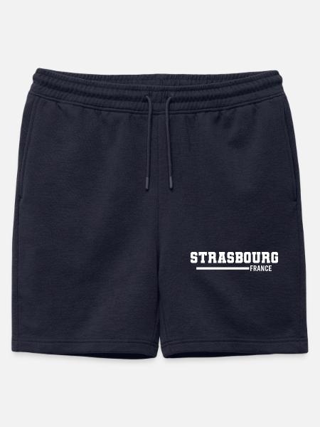 Strasbourg | France - Mens' Premium Organic Sweatshorts - navy