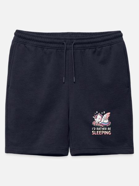 I'd Rather Be Sleeping - Mens' Premium Organic Sweatshorts - navy
