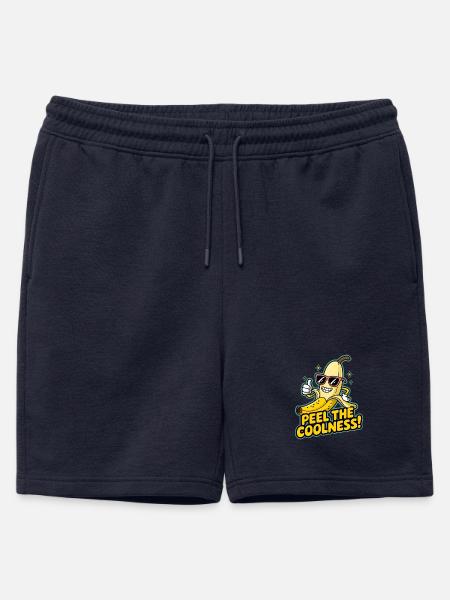 Pelez la fraîcheur ! - Short de survêtement homme premium - bleu marine