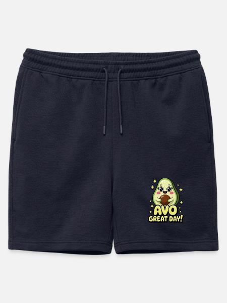 Avo Great Day! - Mens' Premium Organic Sweatshorts - navy