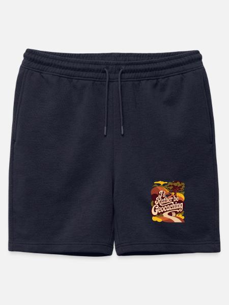 I'd Rather Be Geocaching - Mens' Premium Organic Sweatshorts - navy