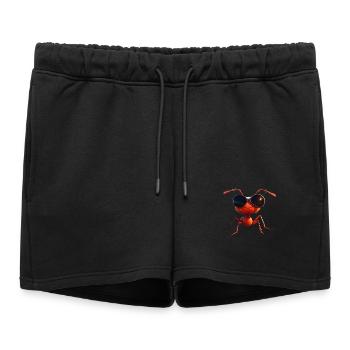 Ant Forest Ant Fire Ant Insect Cute Ants - Women’s Premium Organic Sweatshorts - black - Front - AI Model Female 172 light (172cm)