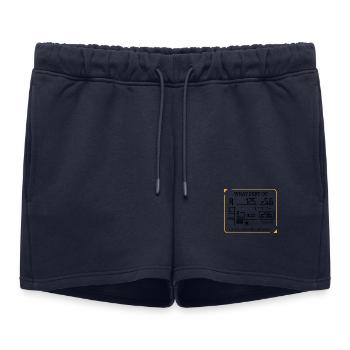 Photography Funny Sayings Photographers Gift - Women’s Premium Organic Sweatshorts - navy - Front - AI Model Female 172 light (172cm)