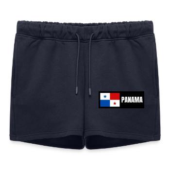 Drapeau du Panama - Short de survêtement femme premium - bleu marine - Devant - AI Model Female 172 light (172cm)