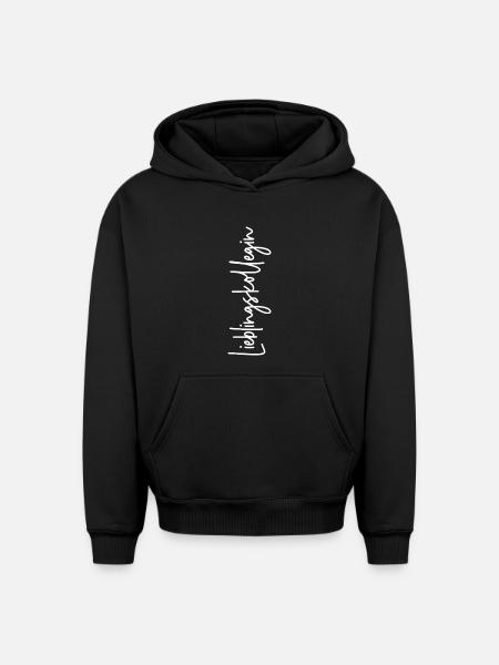 Lieblingskollegin - Oversized Heavyweight Unisex Hoodie - Schwarz
