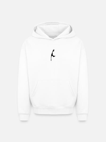 SYLT - Oversized Heavyweight Unisex Hoodie - Weiß