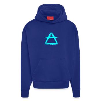 Element Symbol Luft - Hoodie- made by SPREAD  - Iconic Blue - Vorne