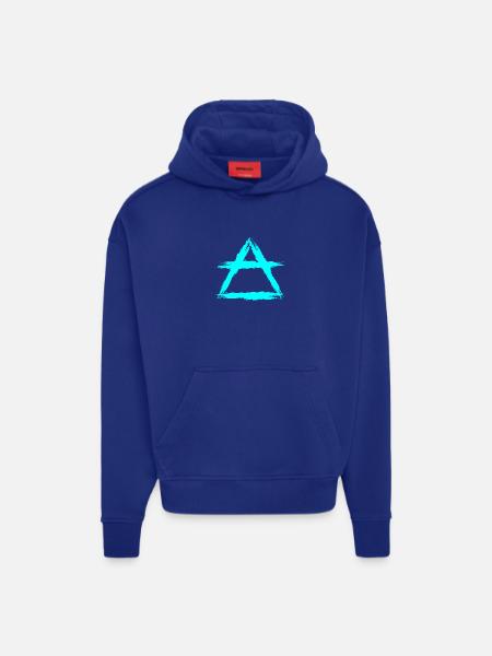 Element Symbol Luft - Hoodie- made by SPREAD - Iconic Blue