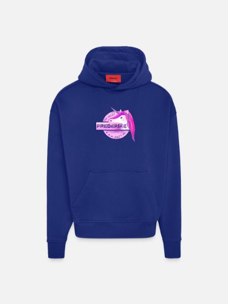 Frederike - Hoodie- made by SPREAD  - Iconic Blue
