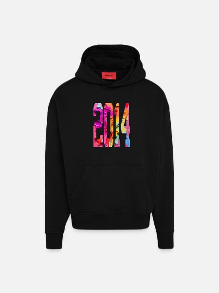 BUNT 12TH BIRTHDAY 2014 - Hoodie- made by SPREAD - SOLID BLACK