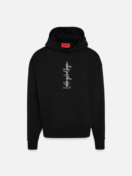 Lieblingskollegin - Hoodie- made by SPREAD - SOLID BLACK