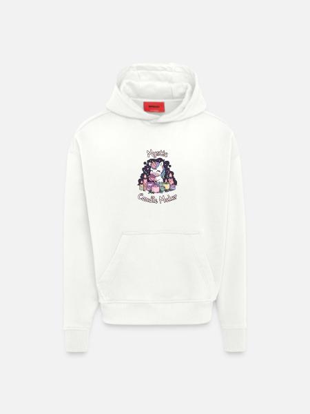 Mystic Candle Maker. - Hoodie- made by SPREAD  - OFF WHITE