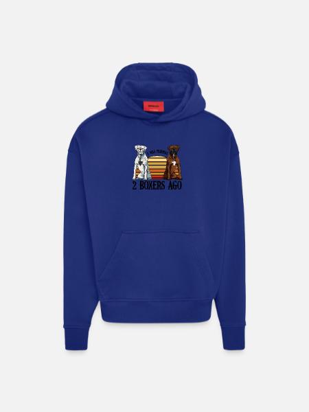 boxer - Hoodie- made by SPREAD  - OFF WHITE