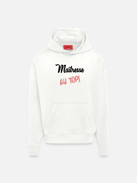 MISTRESS - Hoodie- made by SPREAD - OFF WHITE