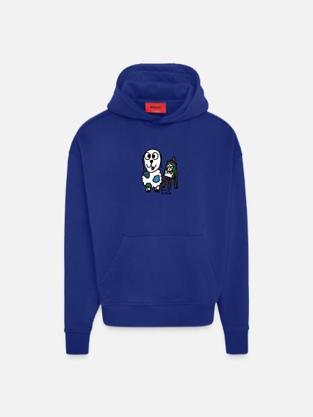 Kunst ScHoF - Hoodie- made by SPREAD - OFF WHITE