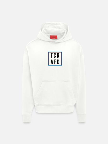 AFD Nein Danke! - Hoodie- made by SPREAD - OFF WHITE