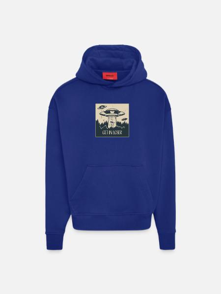 Extraterrestrial UFO Funny Space Gift - Hoodie- made by SPREAD  - OFF WHITE
