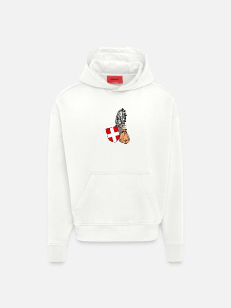 Vienna Panorama - Hoodie- made by SPREAD - OFF WHITE