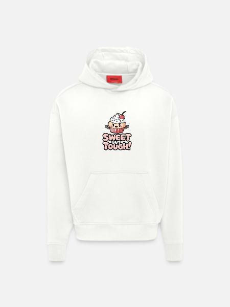 Sweet But Tough! - Hoodie- made by SPREAD  - OFF WHITE