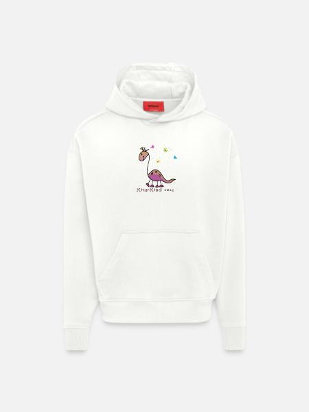 Kindergarten 2023 - Hoodie- made by SPREAD - OFF WHITE