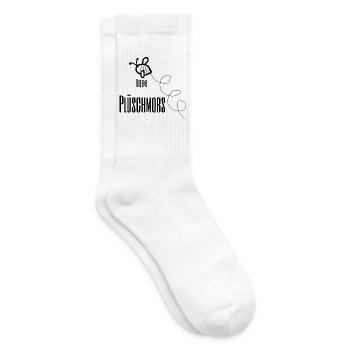 Kleene Plüschmors - Tennissocken - Weiß - Rechts