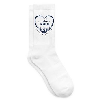 coolste Familie - Tennissocken - Weiß - Rechts
