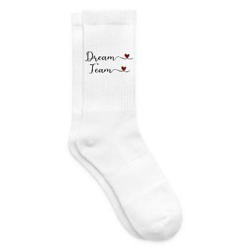 Dream Team - Tennis socks - white - Right