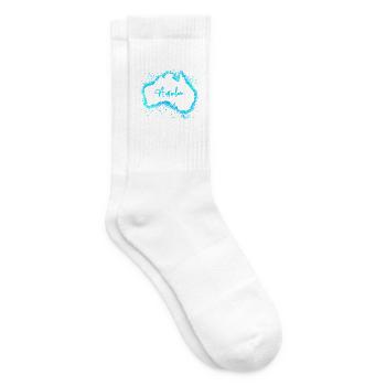 Australien - Tennissocken - Weiß - Rechts