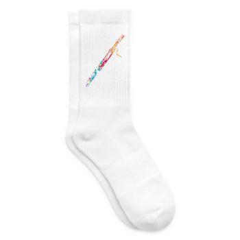 Tiefsinniger Fagottklang Holzbläser - Tennissocken - Weiß - Rechts
