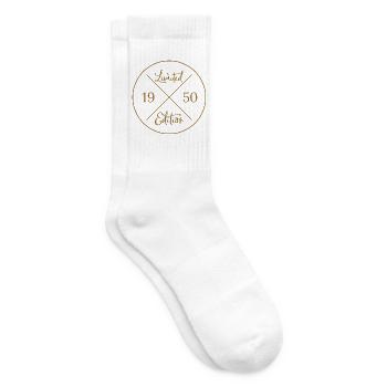 Limited Edition 1950 - Tennis socks - white - Right
