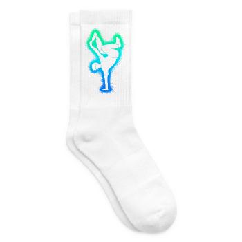 Breakdance Tanz Breakdancer Jungen Breakdancer - Tennissocken - Weiß - Rechts