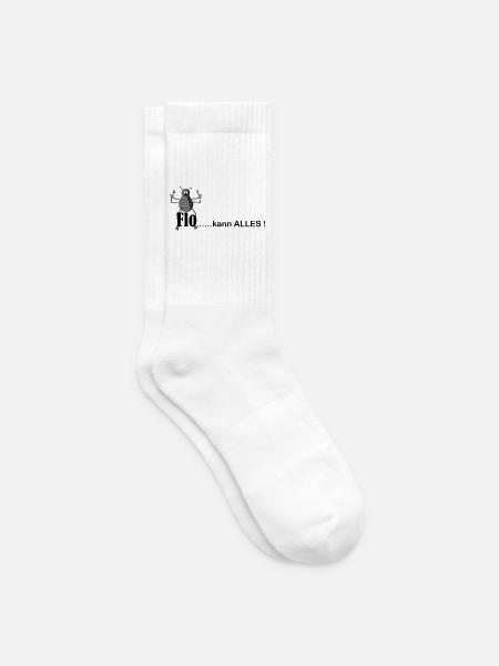 floh kann alles - Tennissocken - Weiß