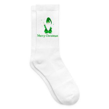 merry christmas - Tennissocken - Weiß - Rechts