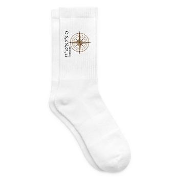 Norderney Koordinaten Insel - Tennissocken - Weiß - Rechts