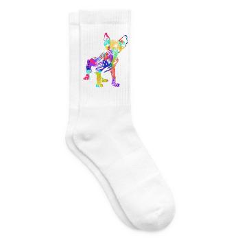 Faszinierende Sphynx Katzenzucht - Tennissocken - Weiß - Rechts