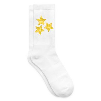 WEIHNACHTEN. FROHE WEIHNACHTEN. FROHE WEIHNACHTEN. NEUJAHR - Tennissocken - Weiß - Rechts