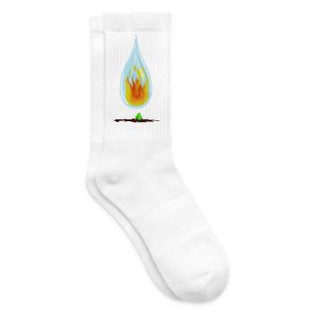 Elemente - Tennissocken - Weiß - Rechts