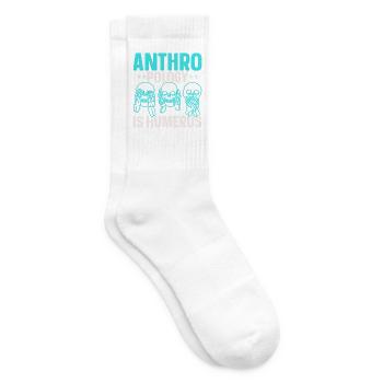 Anthropologie ist Humerus Wissenschaft Anthropolog - Tennissocken - Weiß - Rechts