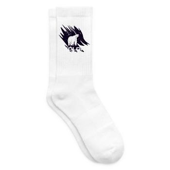 Eisbär - Tennissocken - Weiß - Rechts