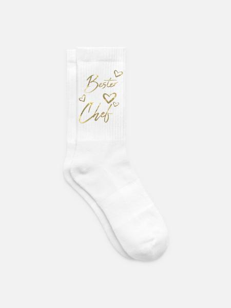 Bester Chef - Tennissocken - Weiß