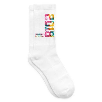 8TH BIRTHDAY LIMITED EDITION 2018 - Tennis socks - white - Right