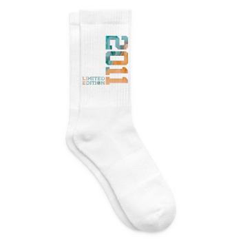 15TH BIRTHDAY LIMITED EDITION 2011 - Tennis socks - white - Right