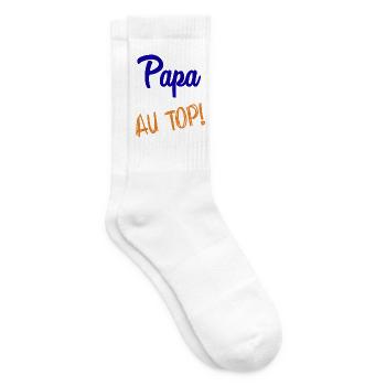 DAD - Tennis socks - white - Right