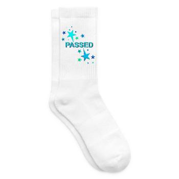Führerschein bestanden Ausbildung bestanden Lappen - Tennissocken - Weiß - Rechts