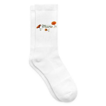 Marie Geburtstag Marie Namenstag Marie - Tennissocken - Weiß - Rechts