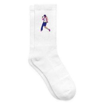 Dancer Tänzerin - Tennissocken - Weiß - Rechts