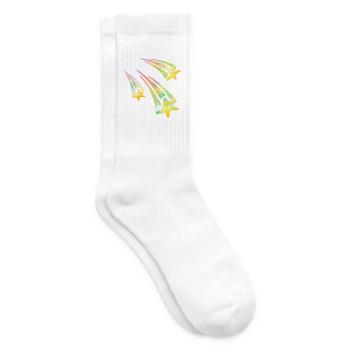 Sternschnuppen - Tennissocken - Weiß - Rechts